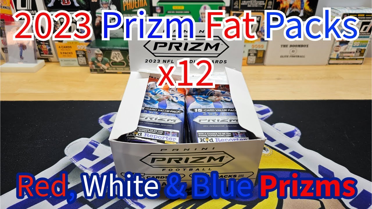 2023 Panini Prizm Football Fat Packs x12 | Full Retail Box!