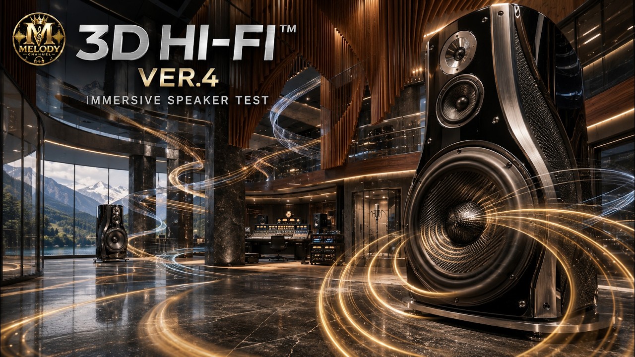 🎧 3D HI-FI&trade; Ver. 4 | Subwoofer & Deep Bass Listening &bull; Ultra-wide stereo imaging &bull; Hi-Fi Music