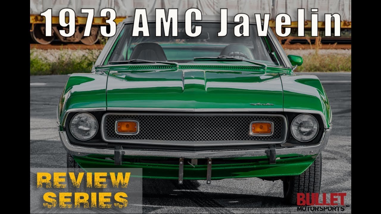 Обзор и тест-драйв AMC Javelin 1973 года [4k] | СЕРИЯ ОБЗОРОВ