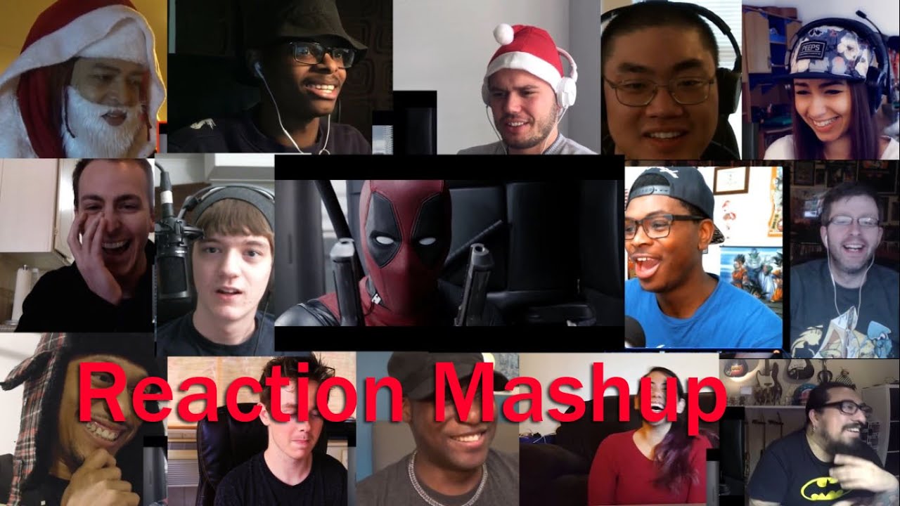 Deadpool   Red Band Trailer 2  REACTION MASHUP!!