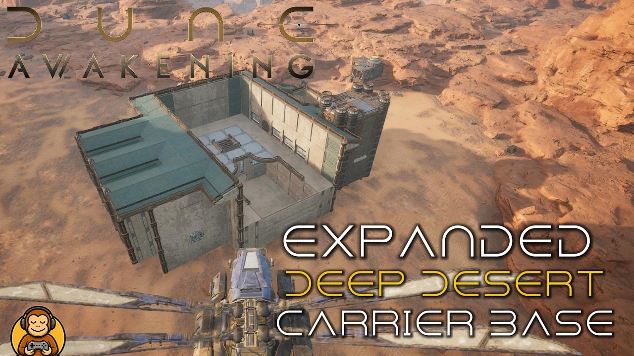 Deep Desert Carrier Base for Serious Farming | Compact & Efficient | Dune Awakening