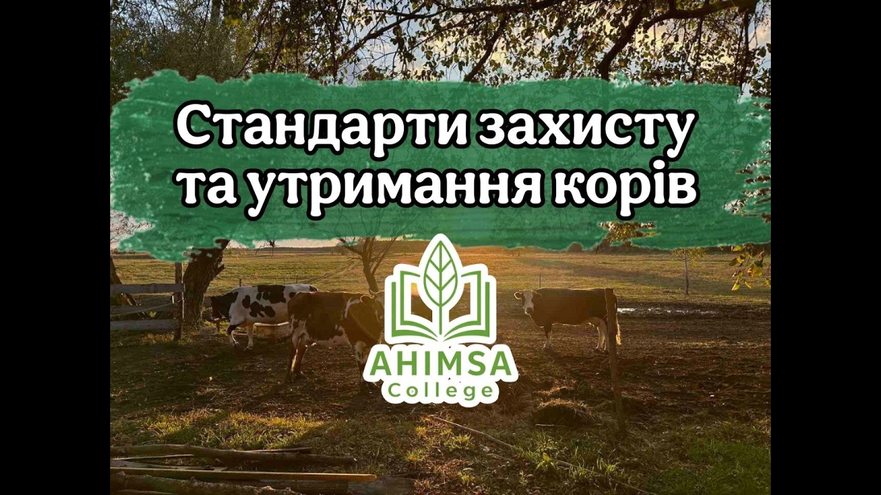Курс «Стандарти захисту та утримання корів» ч.1 Према-раса прабгу 09.03.2026 Ахімса коледж