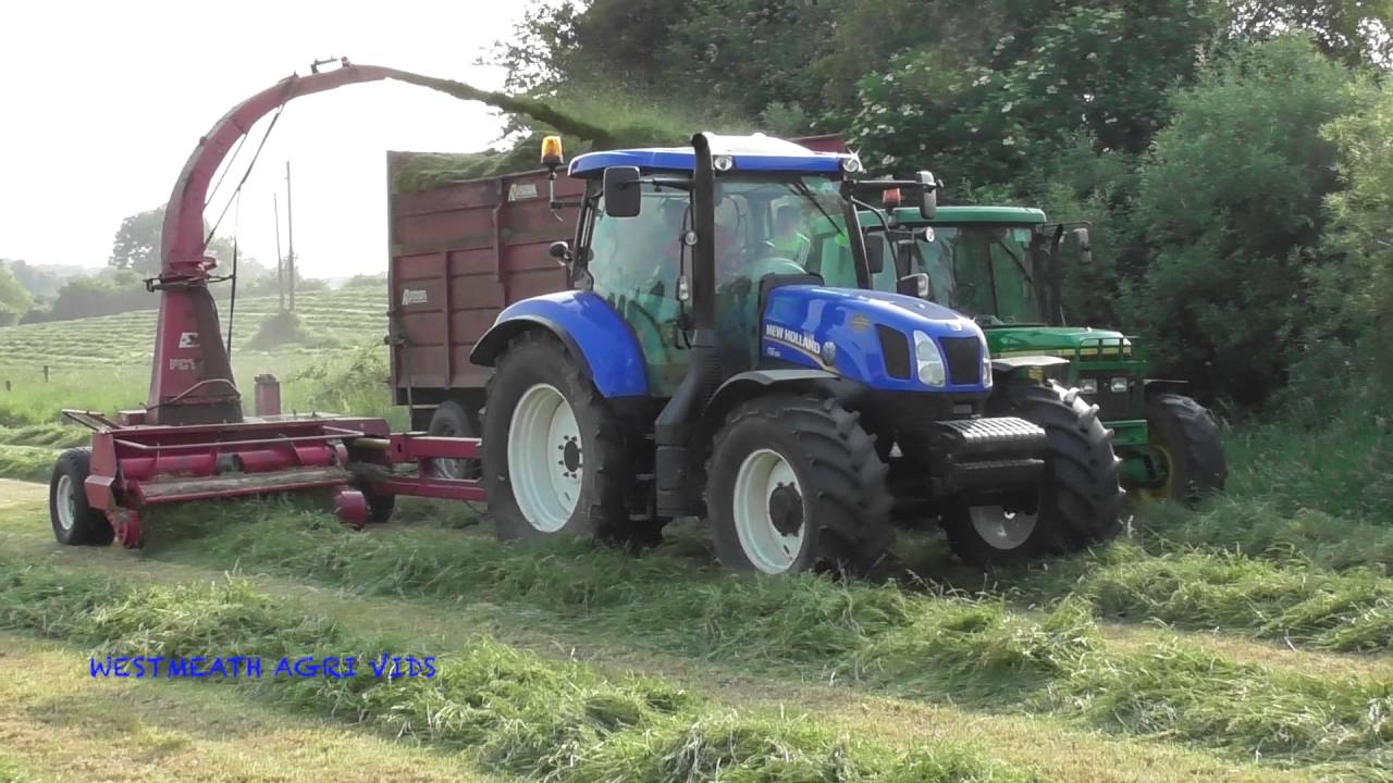 Silage 2016 - New Holland T6 155 & JF 900