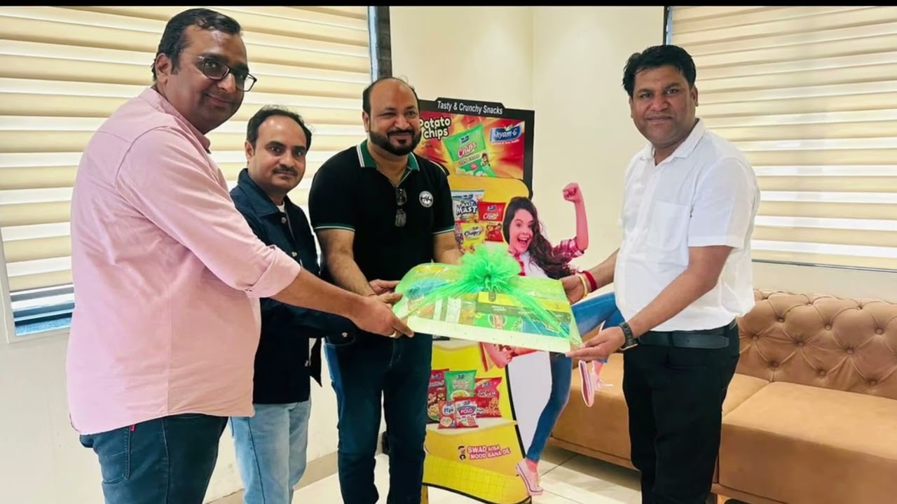 Industrial Visit By Paras CA-Intermediate Students in Shyam Ji Snacks Hisar