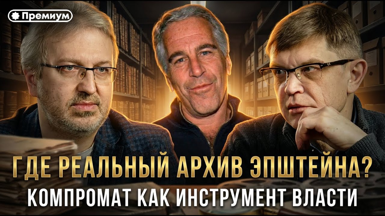 Дмитрий Перетолчин и Алексей Белецкий | ГДЕ РЕАЛЬНЫЙ АРХИВ ЭПШТЕЙНА? Компромат как инструмент власти