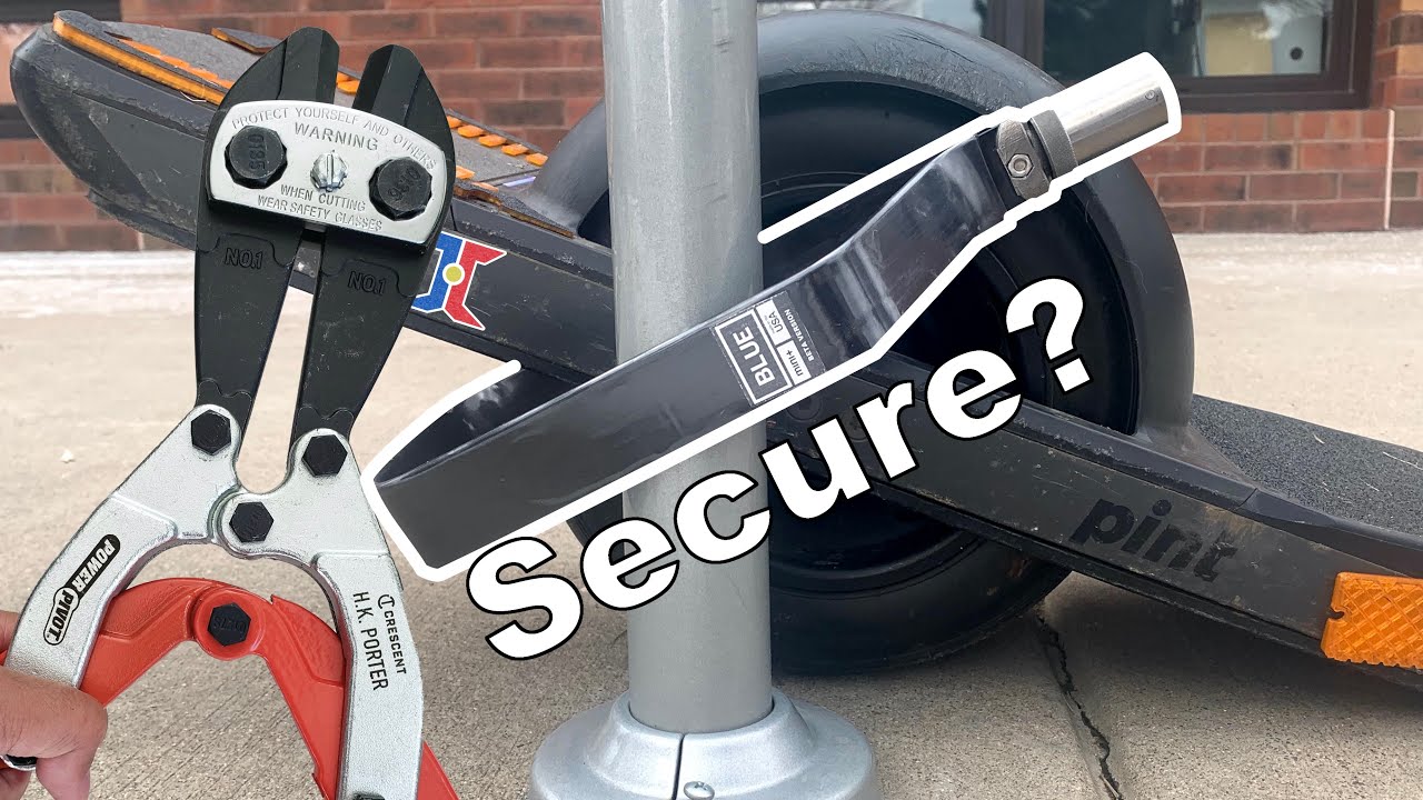 Trying to Cut The Best Onewheel Lock: TiGr Blue
