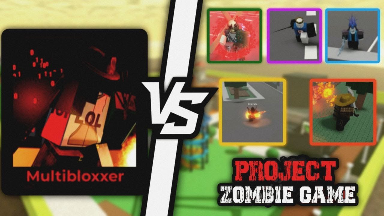 Победил всех боссов в Project:Zombie game на Multibloxxer 