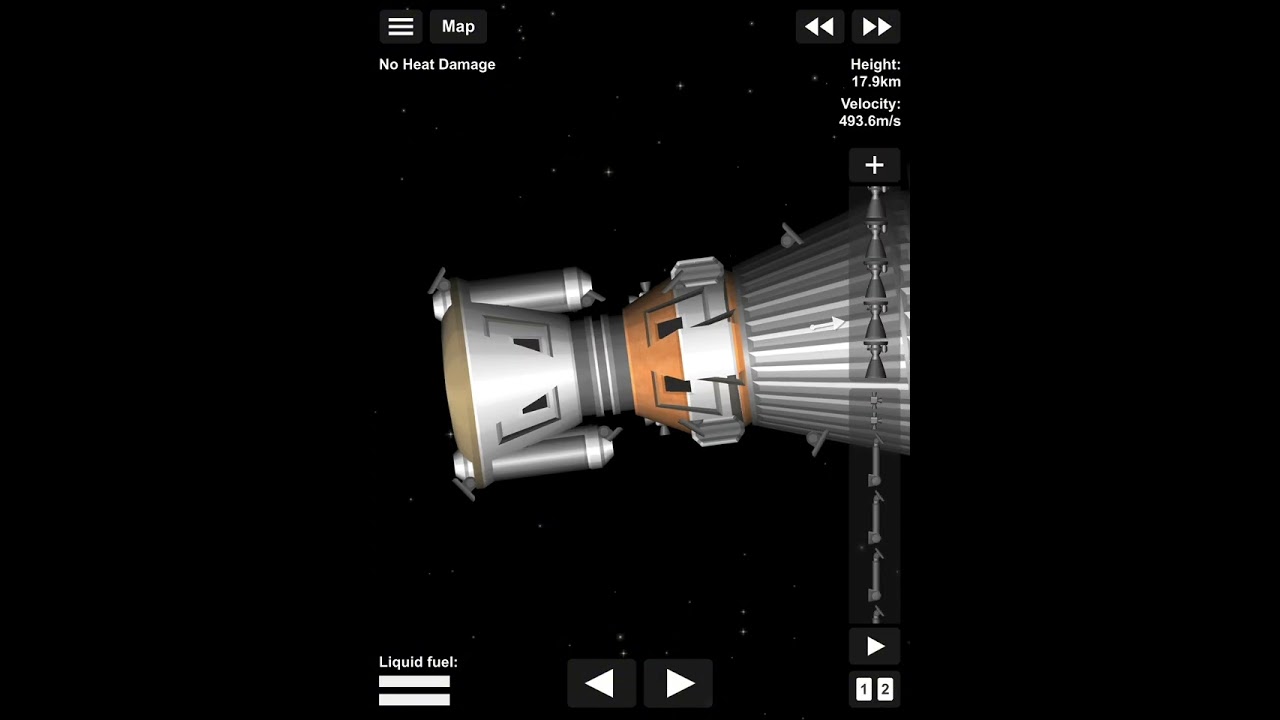 Crashing into the moon in sfs because im an incompetent rocket pilot