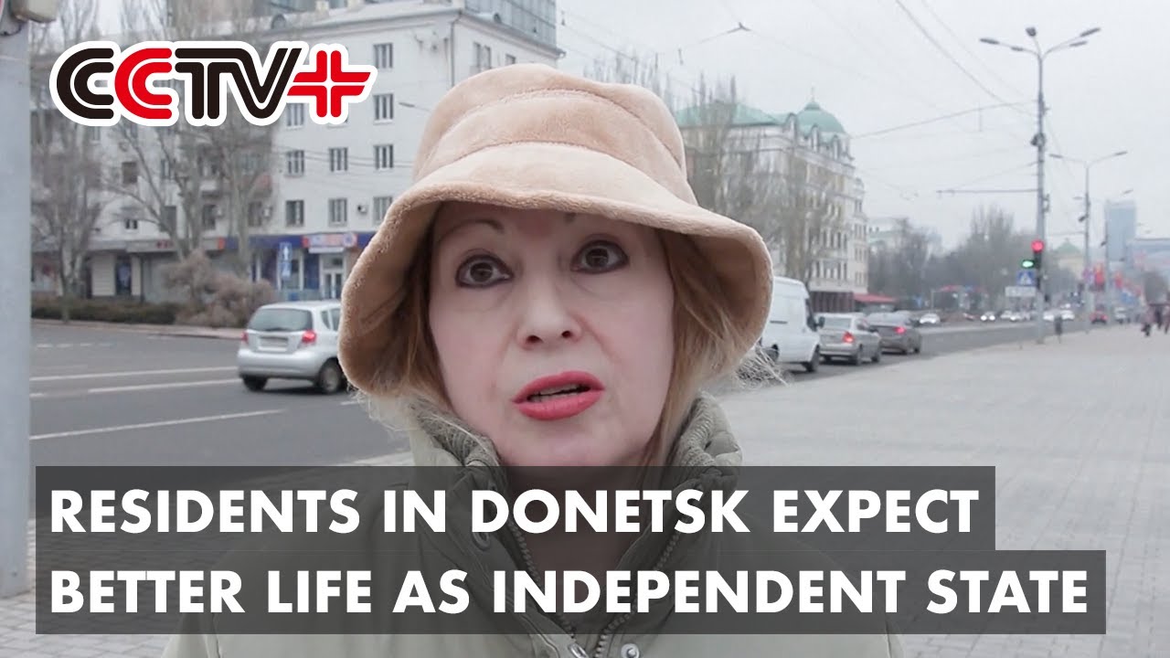 Residents in Donetsk Expect Peace, Better Life and Future As Independent State