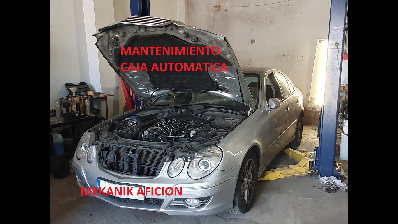 Mantenimiento caja cambios automática  mercedes 722** con enjuague