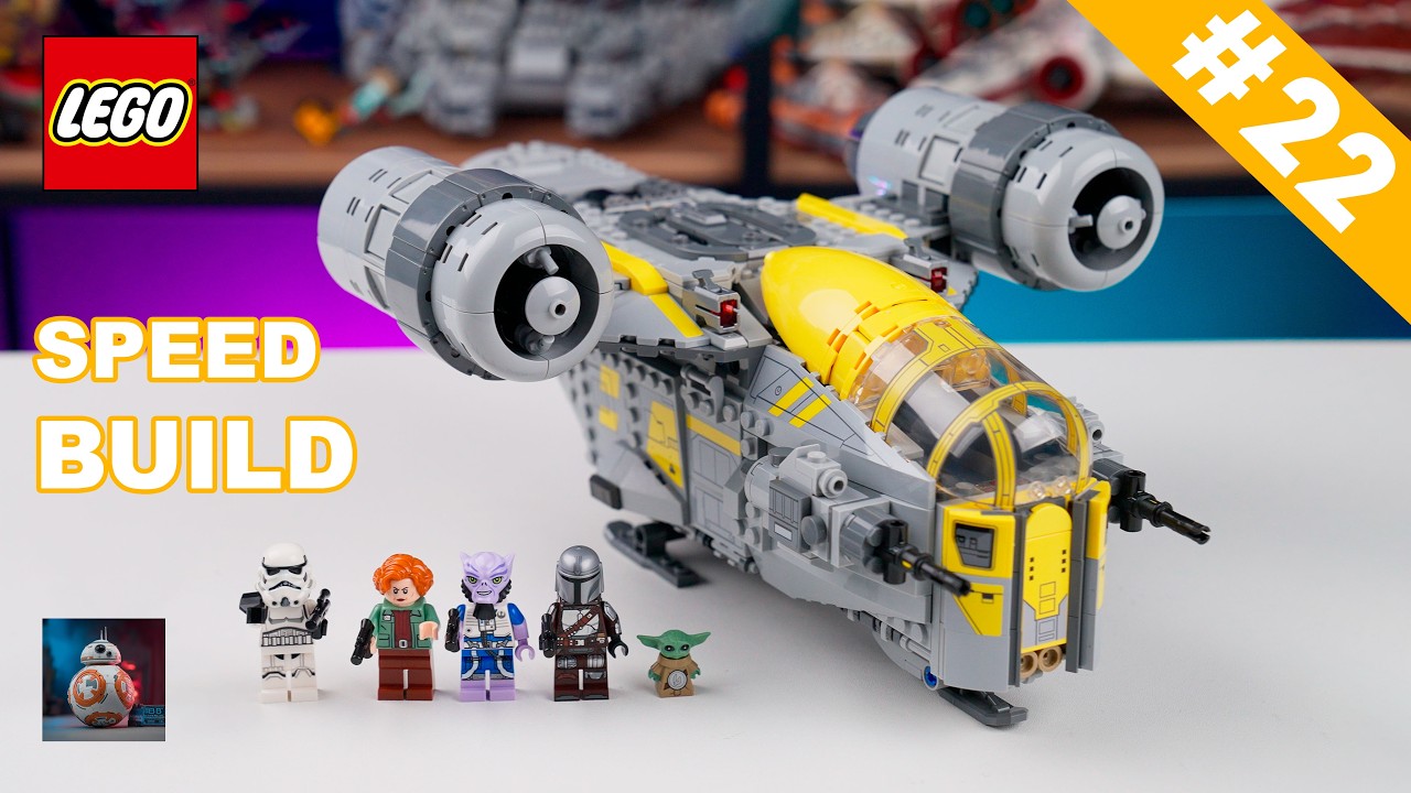LEGO Star Wars 75447 The Razor Crest | Speed Build! | LEGO STAR WARS 2026