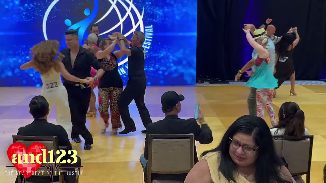 2025 ILHF ProAm Latin Hustle Jack & Jill Advanced Competition (round 2) - 8/22/2025 