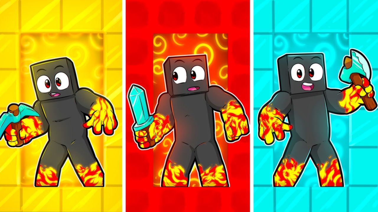 FIZ PORTAIS DE TODOS OS BLOCOS NO MINECRAFT