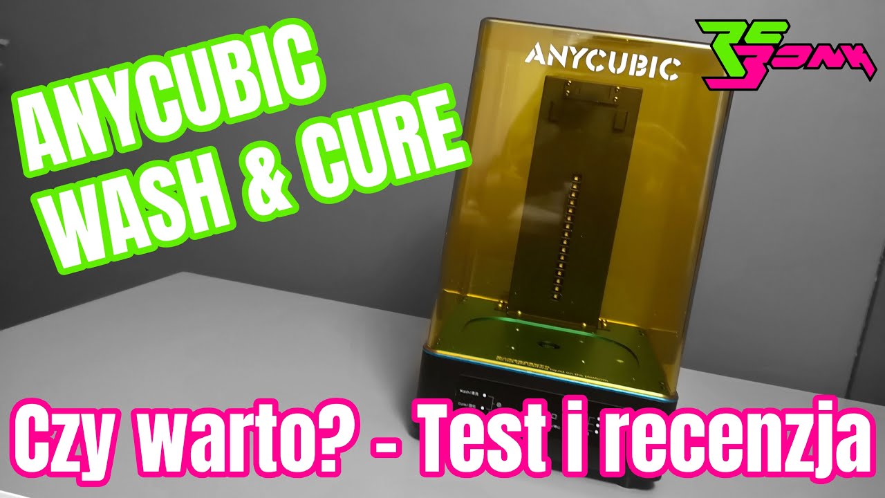 Anycubic Wash & Cure - czy warto? Unboxing, test, recenzja, opinia | RC Bonk