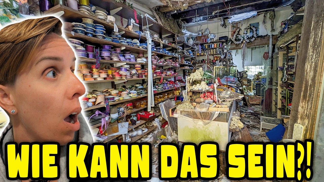 WIRKLICH ALLES 😮 WURDE IN DIESEM LADEN ZURÜCKGELASSEN! DIESER LOST PLACE IST EINE ZEITKAPSEL