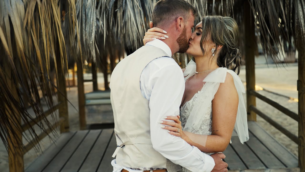 Lauren & Glenn - Asterias Beach Wedding