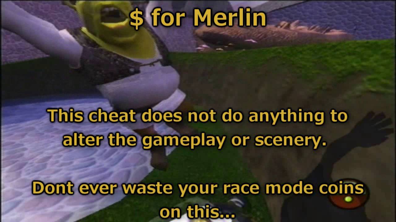 (xbox) Shrek: All the Cheat Codes