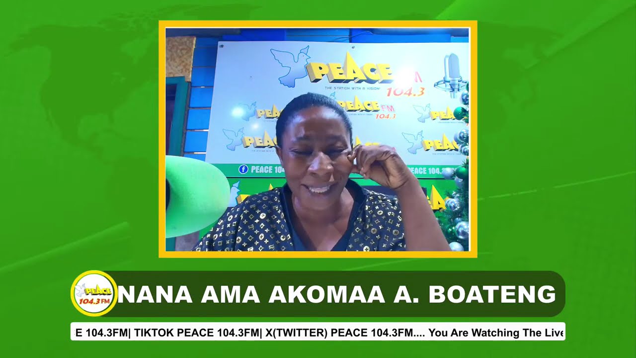 Akan News @ 12 PM On Peace 104.3 FM (02/01/2026)