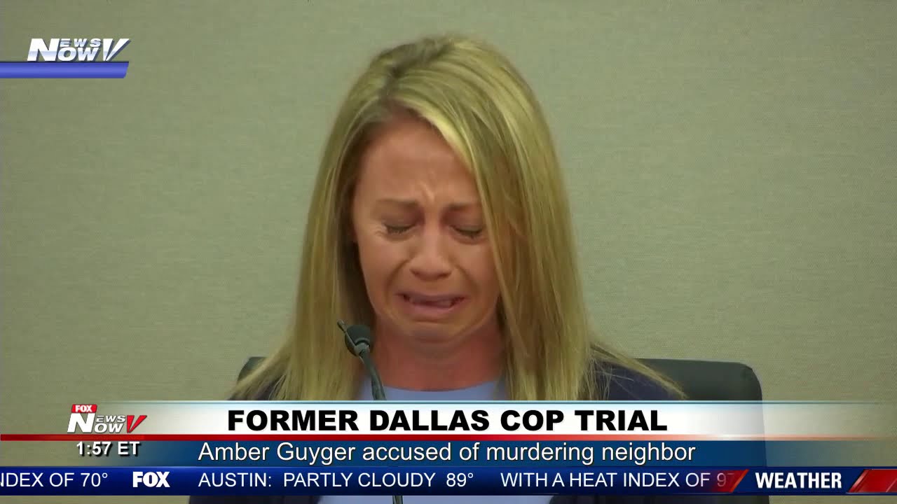 EMOTIONAL TESTIMONY: Former Dallas PD Officer Amber Guyger on trial in Texas