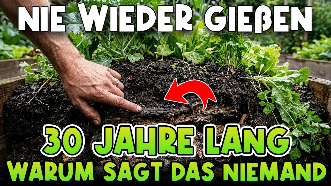 Der Garten, der sich 30 Jahre selbst bew&auml;ssert &ndash; Ohne Strom! Warum man es dir nicht zeigt