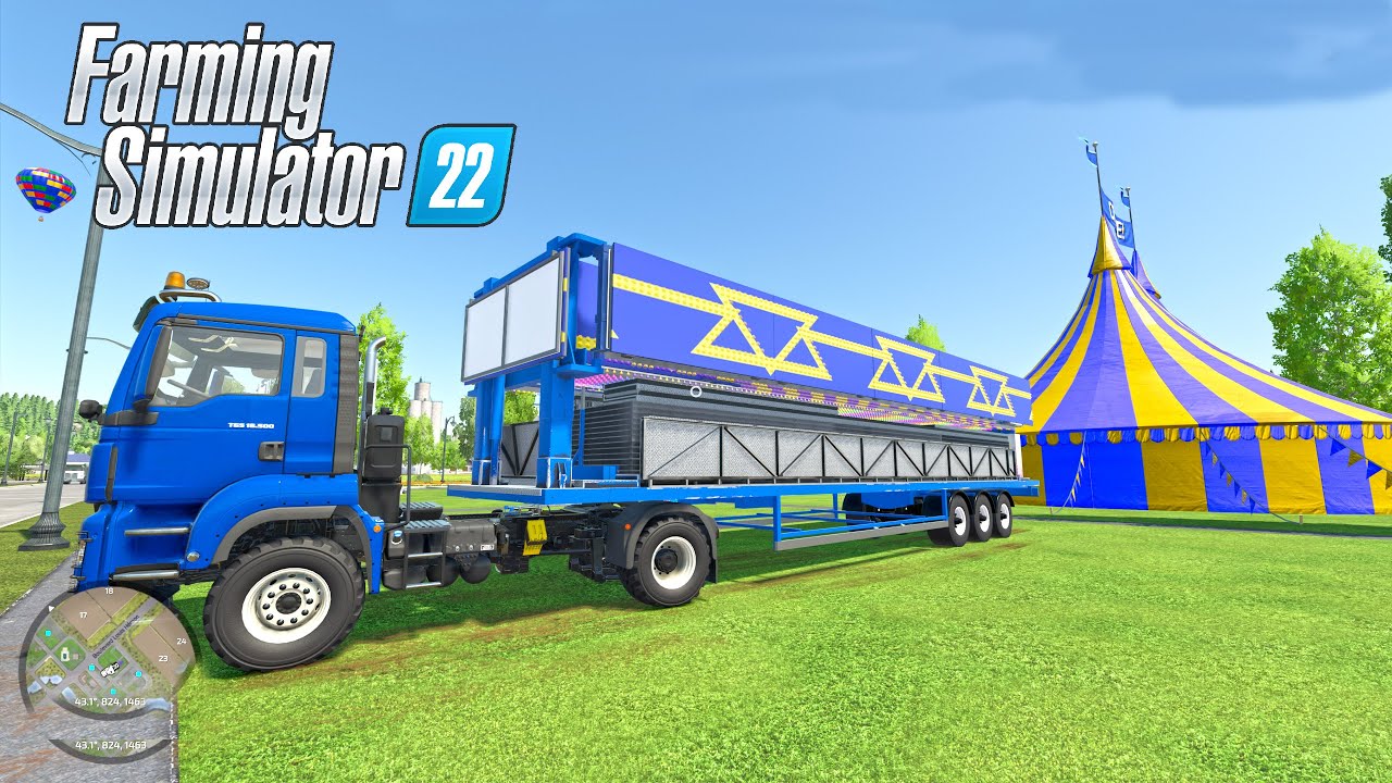 ESTA es la ATRACCION más DIFICL de MONTAR ( TUTORIAL )  🏡 FARMING 22