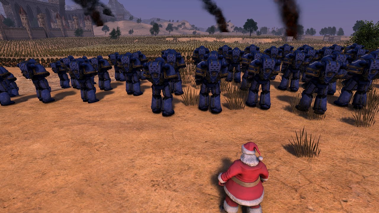 That Time the Space Marines Save Santa from the Flood and Save Christmas UEBS