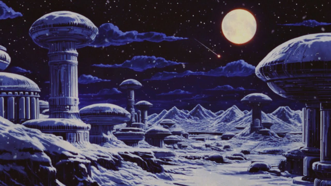 When Snow Covered The Last Future City