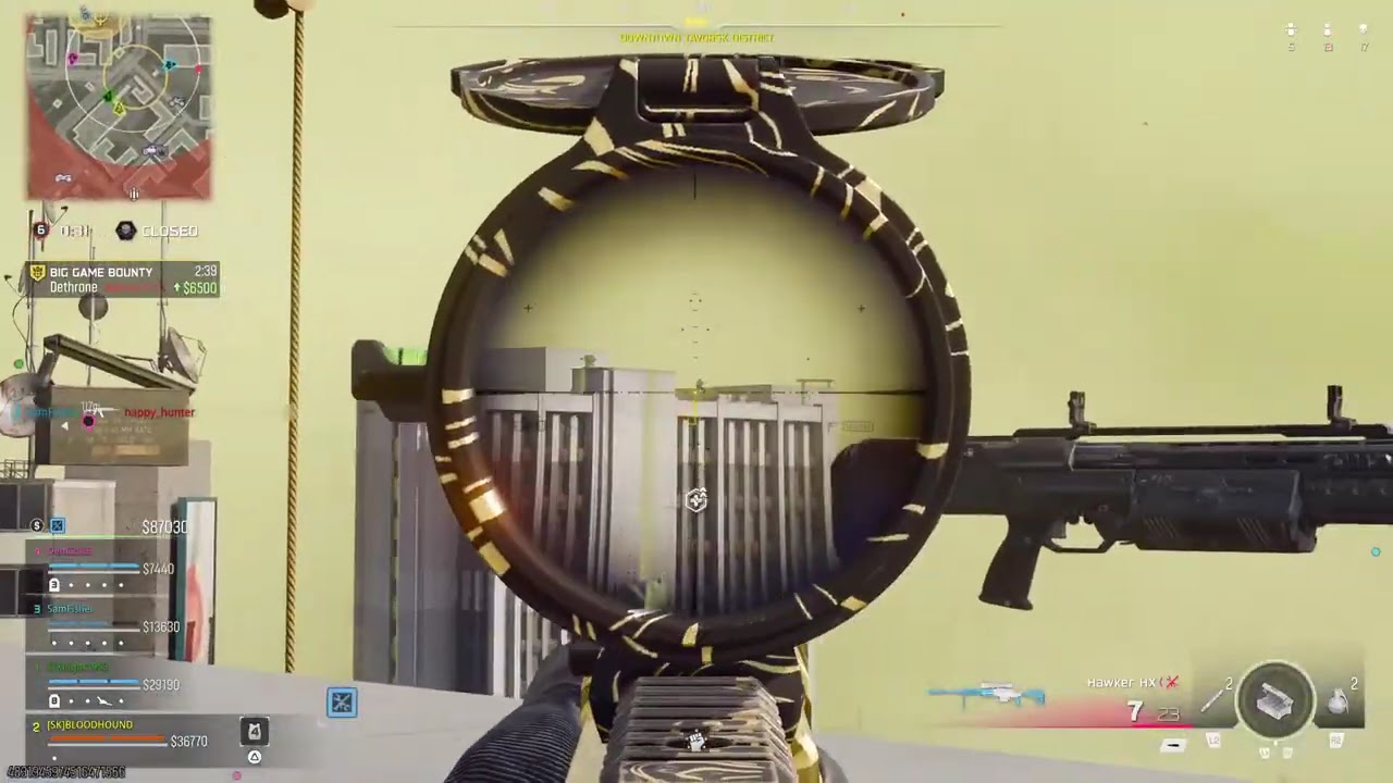 This WARZONE player could not believe he got snipe out the AIR, GGs Demi