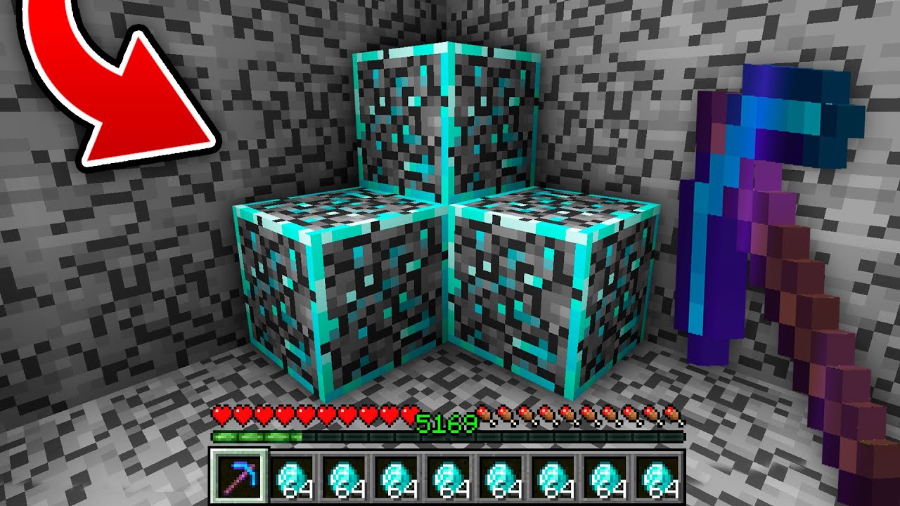 Minecraft pero TODO TIENE 1% de DURABILIDAD