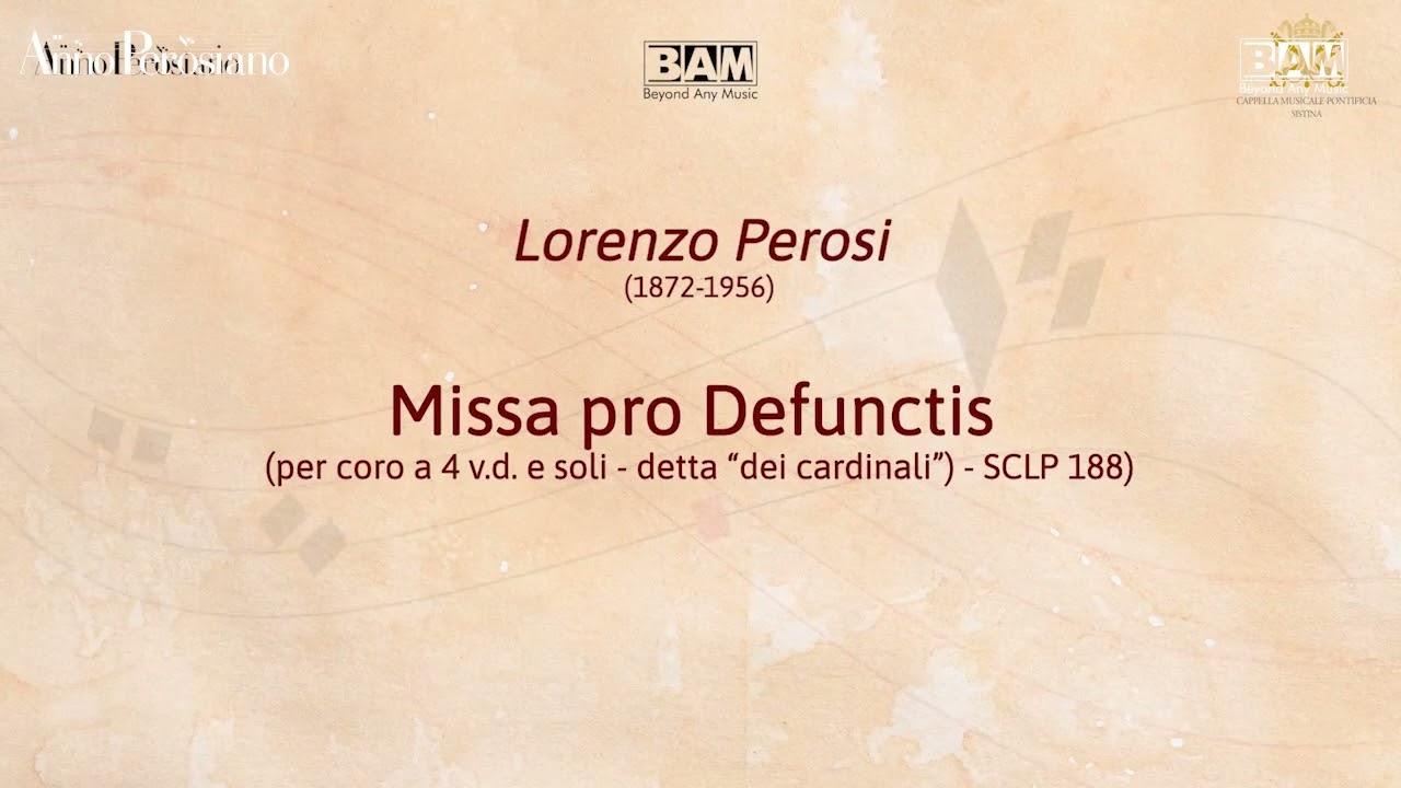 CONCERTO INAUGURALE ANNO PEROSIANO - PARTE 1