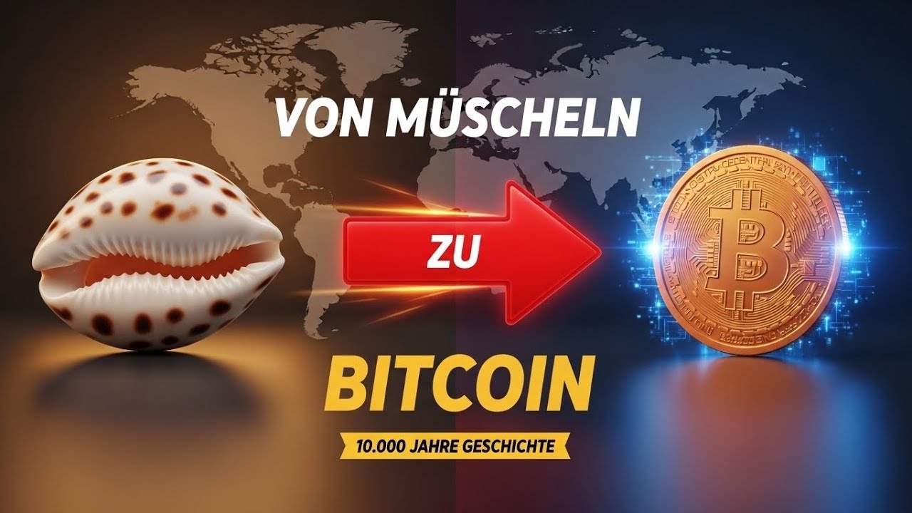 Von Muscheln zu Bitcoin: 10.000 Jahre Geldgeschichte in 10 Minuten