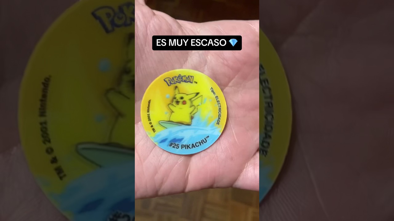Tazos Pokemon de otros países 