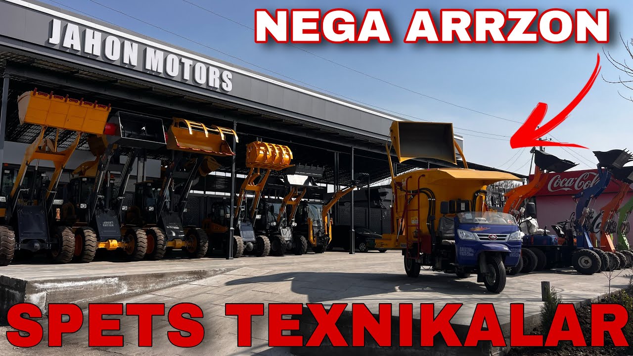 SPETS TEXNIKA JAHON MOTORS  KOMPANIYASIDA XAR DOIM ARZON  TEXNIKALAR MAVJUD !!!