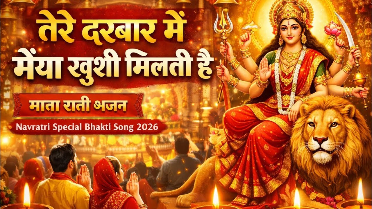 तेरे दरबार में मैया खुशी मिलती है// tere darbar mein maiya khushi milati hai  Lakhbir singh Lakha