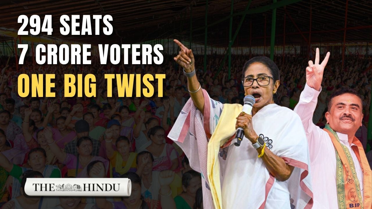 TMC против BJP &mdash; но в реальной истории отсутствуют избиратели | Выборы в Западной Бенгалии 2026
