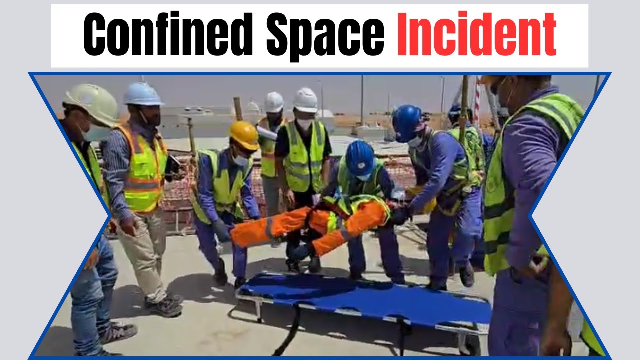 Confined Space Emergency – Worker Collapses from Heat Exhaustion 