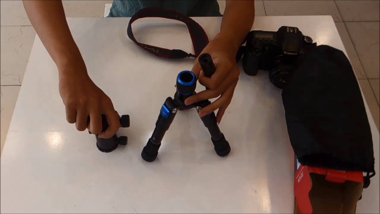 Đập hộp Tripod mini Bexin professional M225S