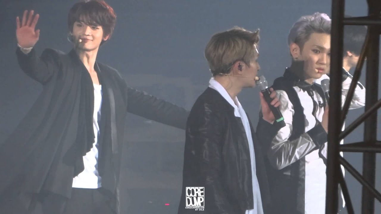 140308-9 SHINee World 3 - 온유 멘트 모음(바지가 뙇!!&죽었어요&그거야&엔딩인사&야광봉 투척!!)