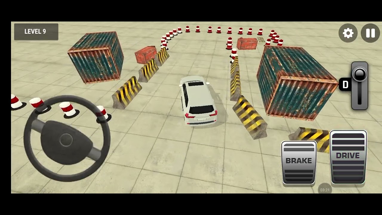 New car parking game 🚗#trending #fames #viral #fyp #games #cargames #youtube 