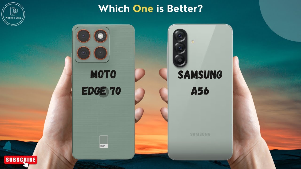 Motorola Edge 70 vs Samsung A56