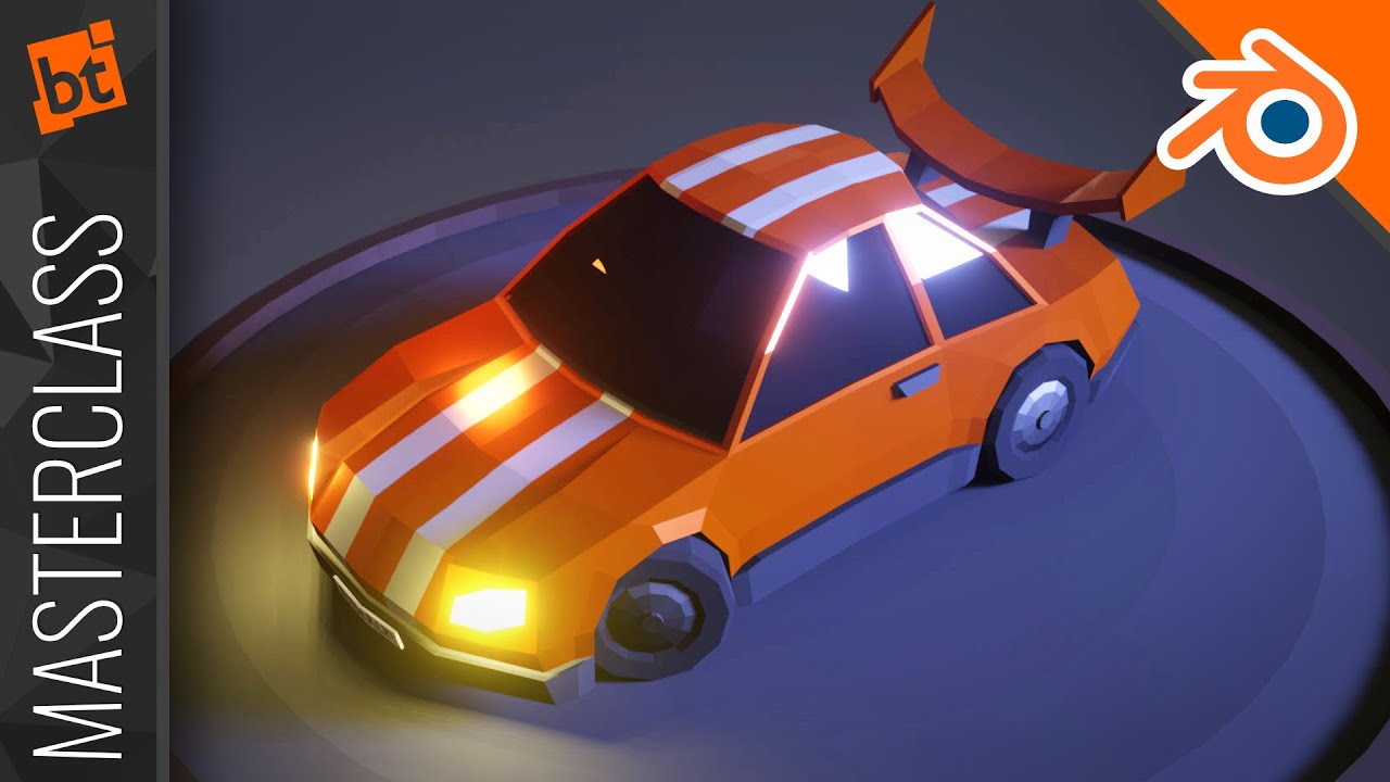 Creación de un Coche Low-Poly (¡para principiantes!)