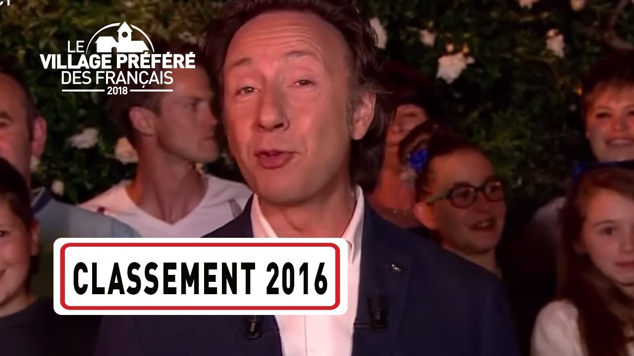 Annonce du classement du Village préféré des Français 2016