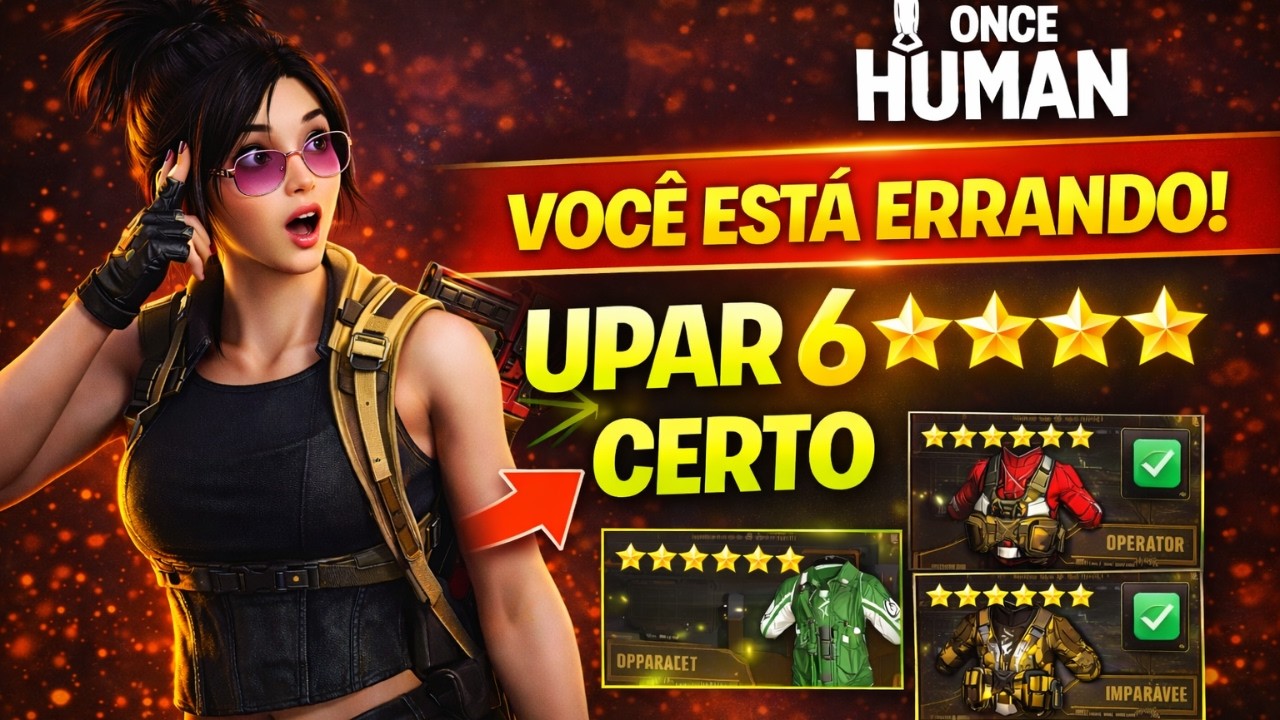 COMO UPAR 6 ESTRELAS CERTO no Once Human + Máquina dos Desejos (Guia Completo)