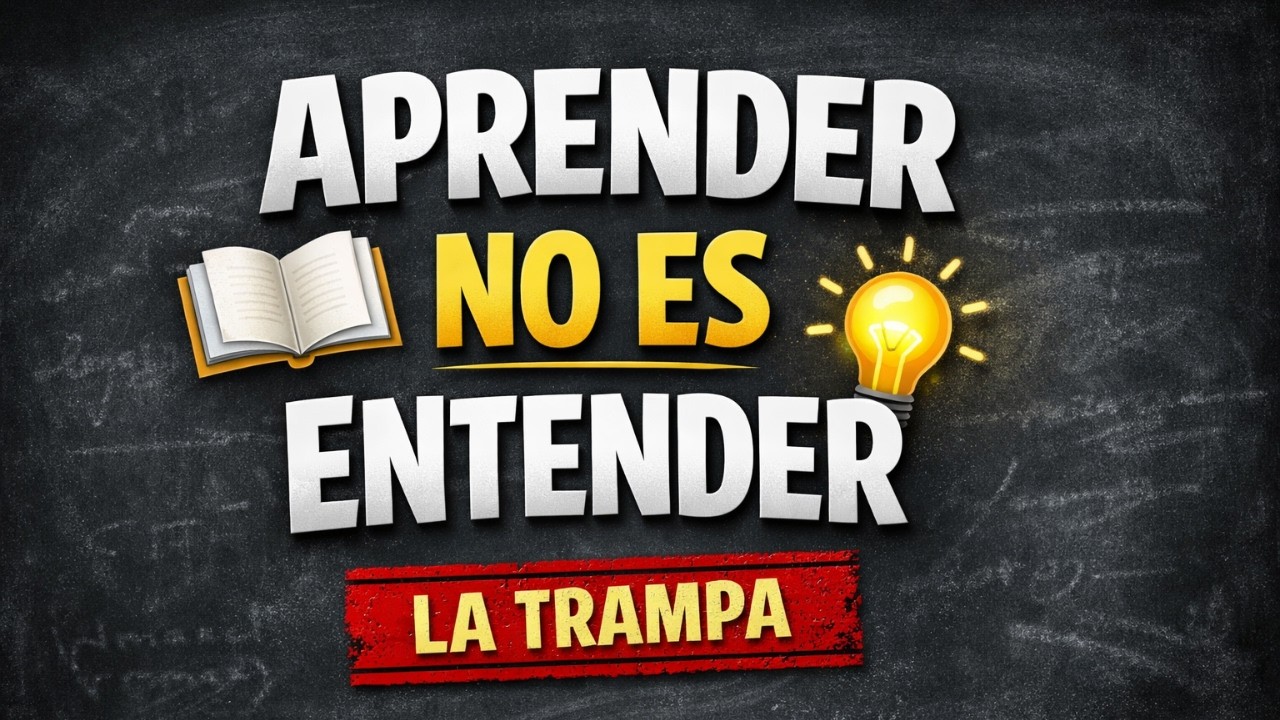 TE ENSEÑARON A “APRENDER” MATEMÁTICAS…PERO NO A ENTENDERLAS