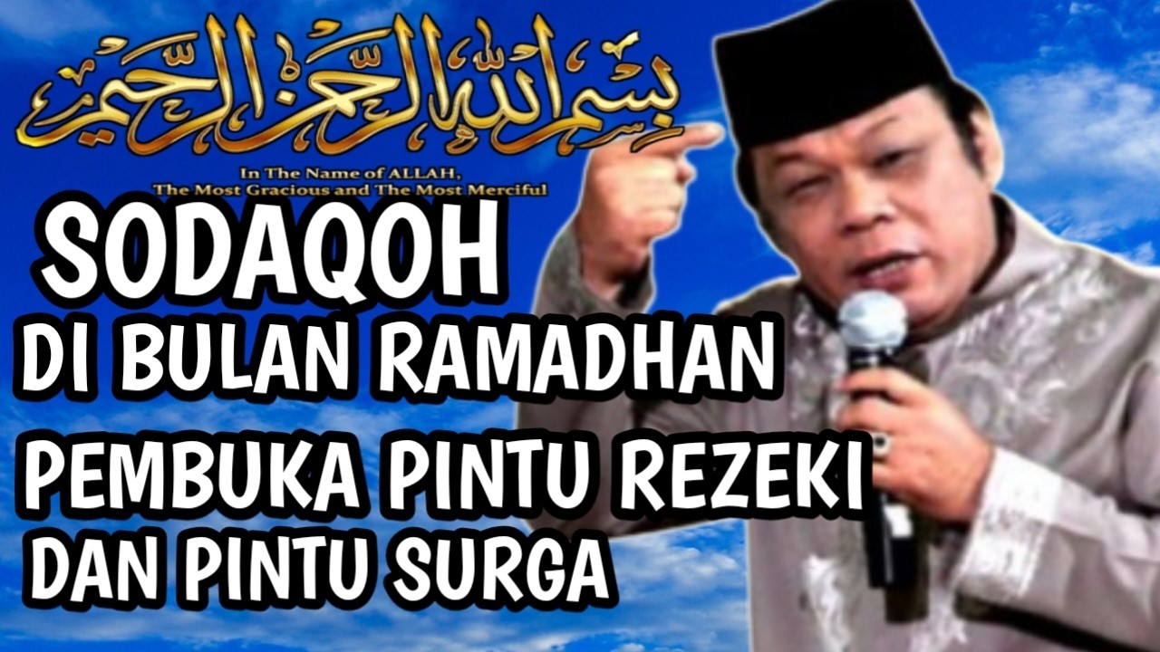 Sodaqoh di bulan Ramadhan Pembuka Pintu Rezeki dan Pintu Surga