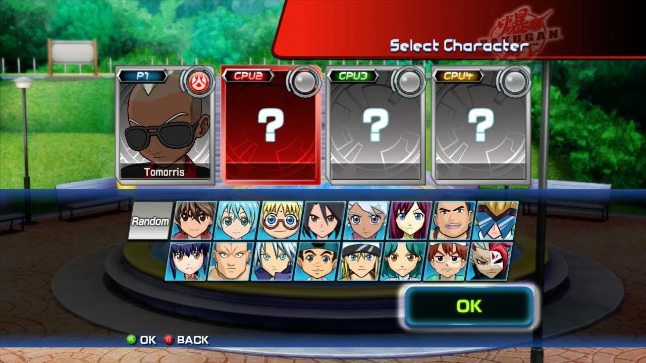 Bakugan Battle Brawlers Random Park Battle Royale