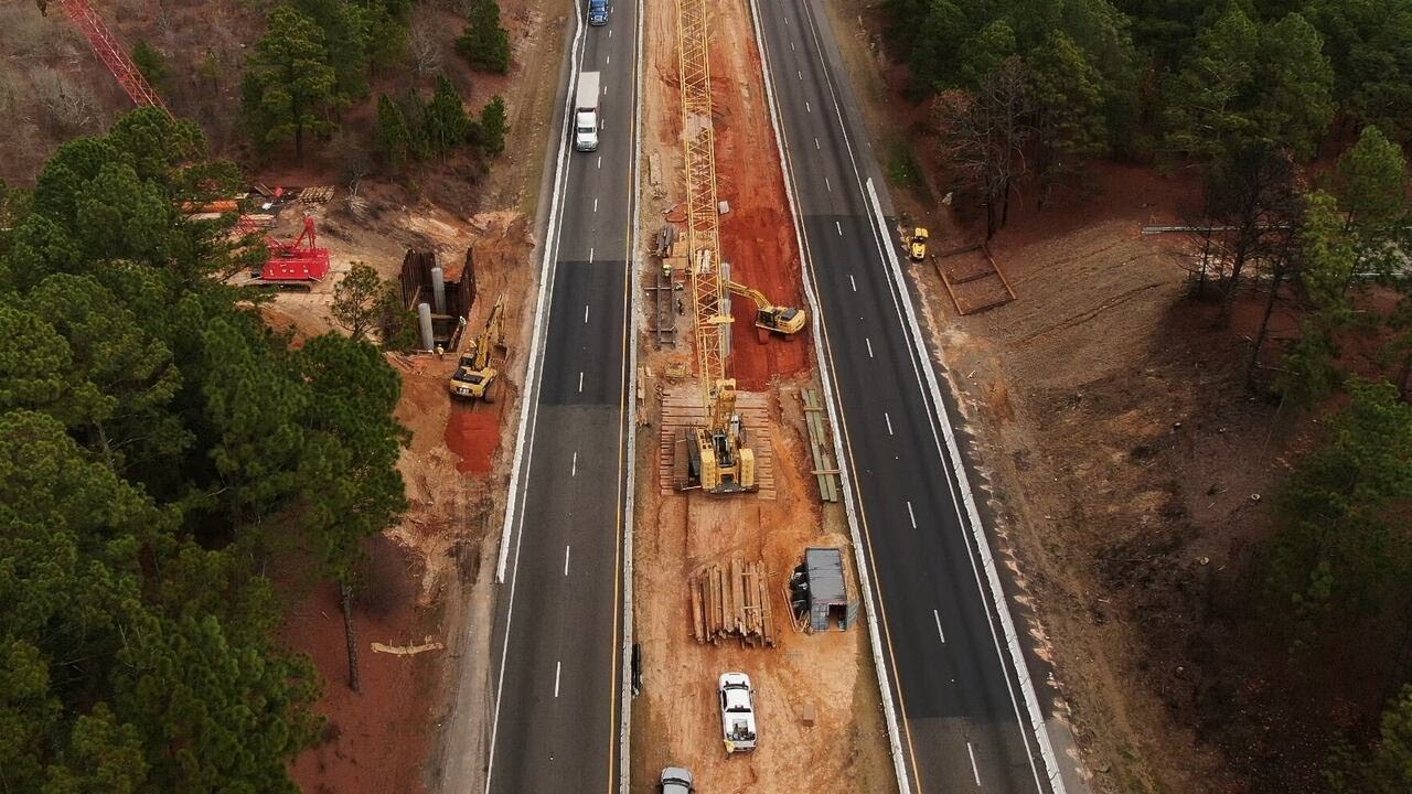 Old Vaucluse Road Bridge repairs forces lane closures on I-20