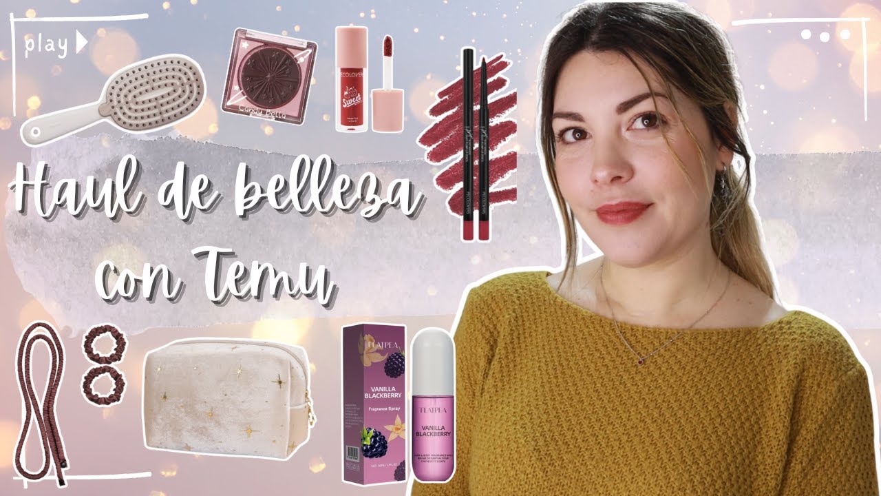HAUL DE BELLEZA CON TEMU | Maquillaje, accesorios y herramientas ✨