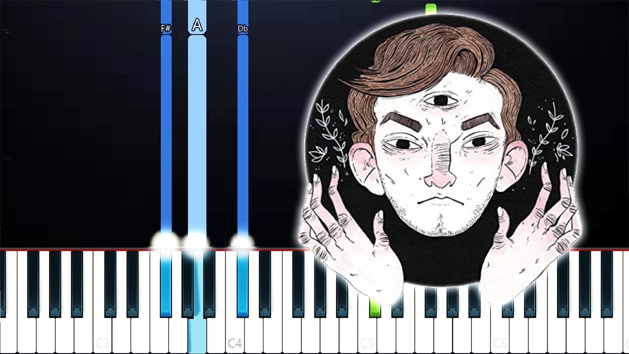Ricky Montgomery - Mr Loverman (Piano Tutorial)
