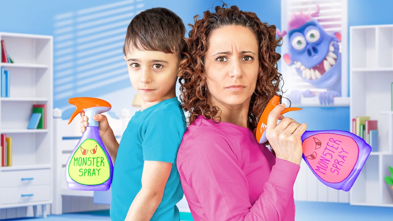 DeeDee and Matteo Keep Monsters Away 